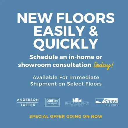 New floors easily & quickly | Kopp's Carpet & Decorating